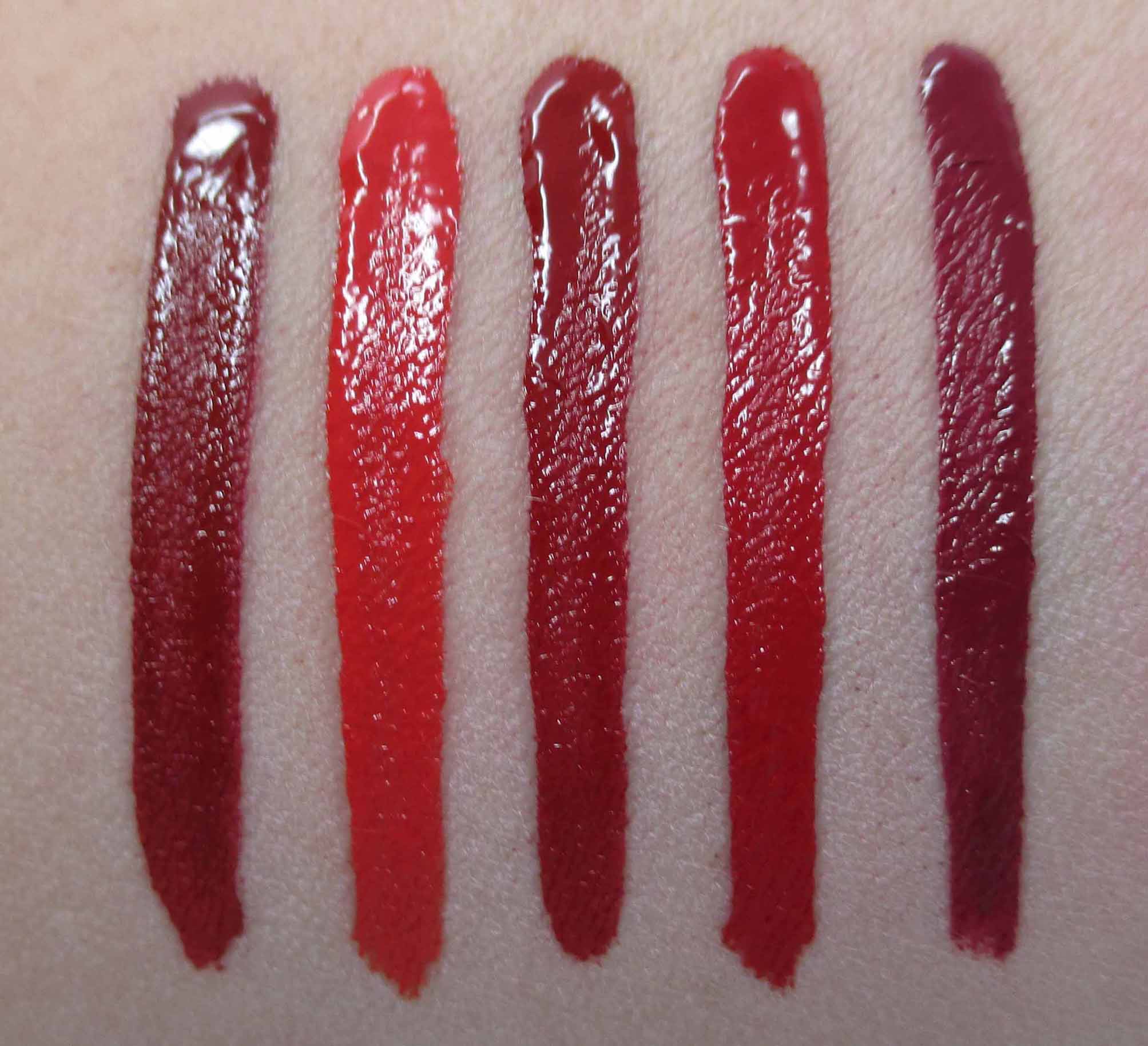 Nars Powermatte Lip Pigment Red Swatches Raging Rouge