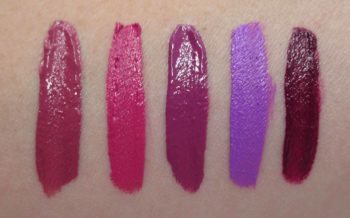 Smashbox Always On Lipstick Purple Swatches